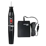 Elektrische Gravierstift, Hangrui Batteriebetriebener Graviergert Gravierer Hand Elektro fr Dekorationen auf Metall, Stein, Glas,Kunststoff, Keramik und Holz
