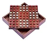 LOGOPLAY Sudoku - Steckspiel - Denkspiel - Knobelspiel - Geduldspiel - Logikspiel - Brettspiel aus Holz mit Zahlen-Steckern